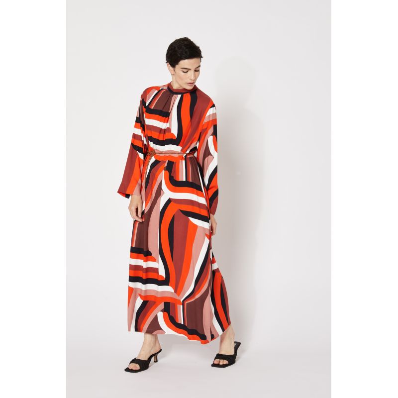 ROBE NARA GAMME VERMILLON