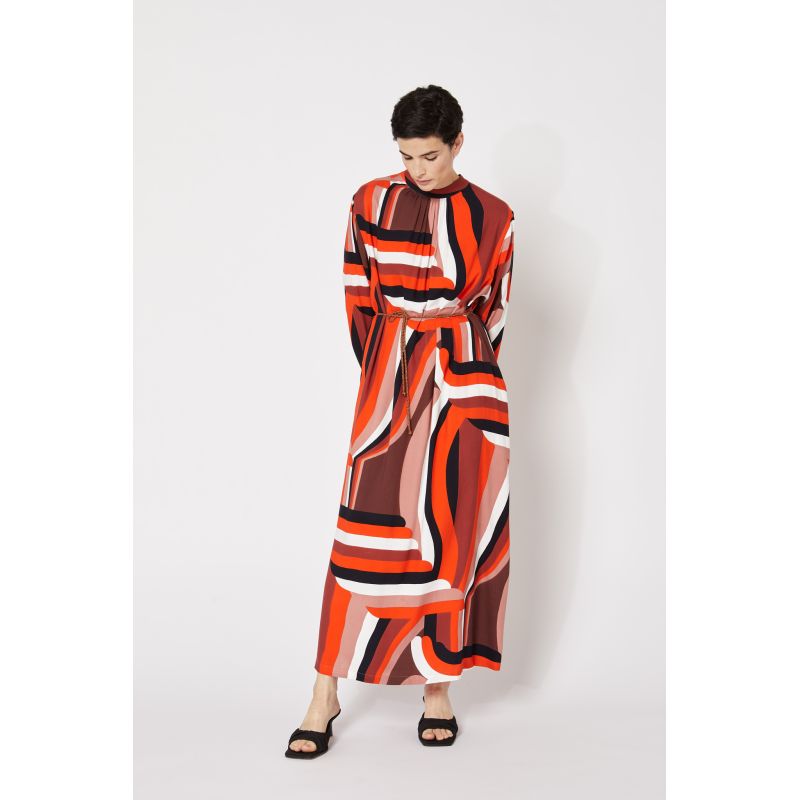 ROBE NARA GAMME VERMILLON