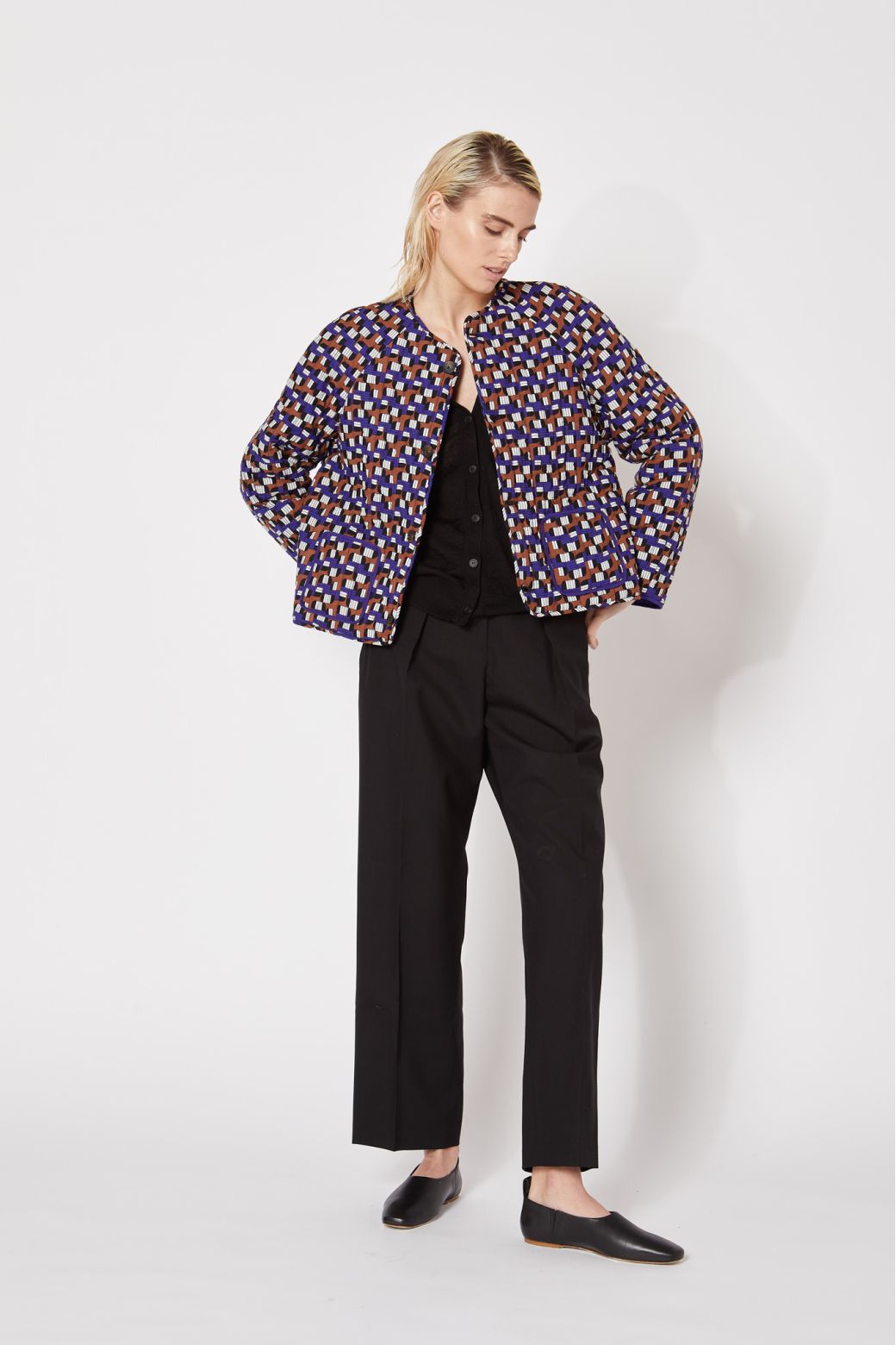 VESTE EVE TEMPO VIOLET
