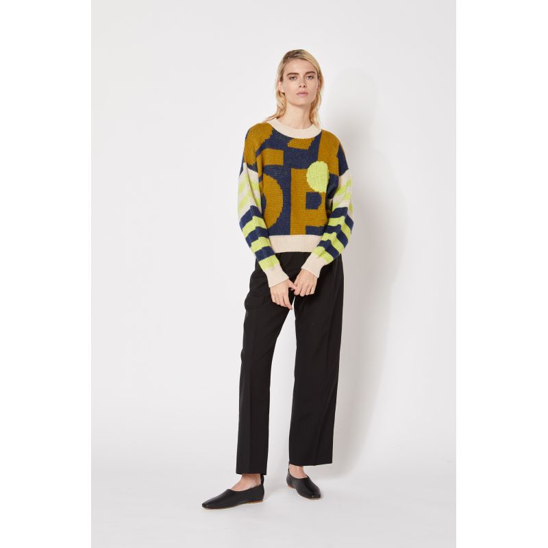 PULL ICONE KAKI