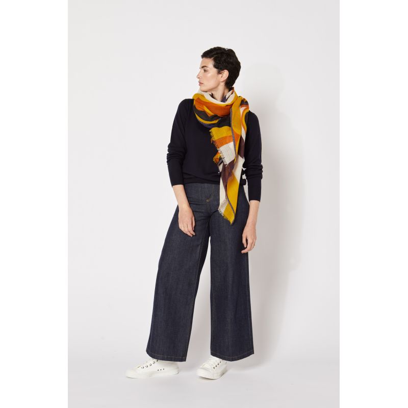 FOULARD NEW WAVE CARAMEL