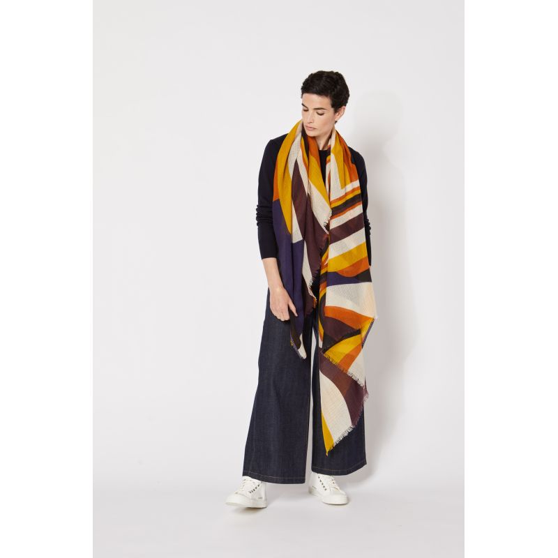 FOULARD NEW WAVE CARAMEL