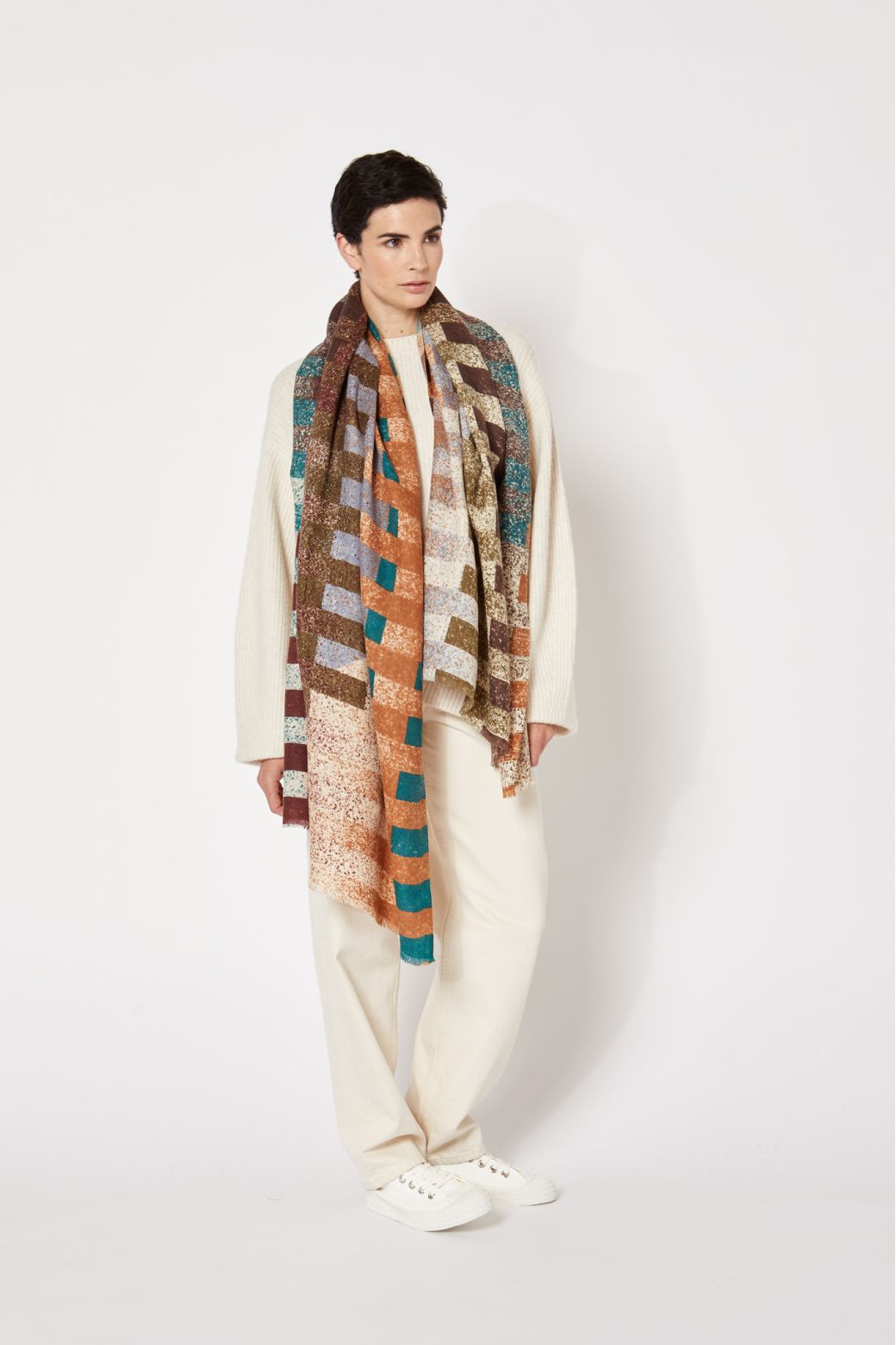 FOULARD MUSICAL BRUN