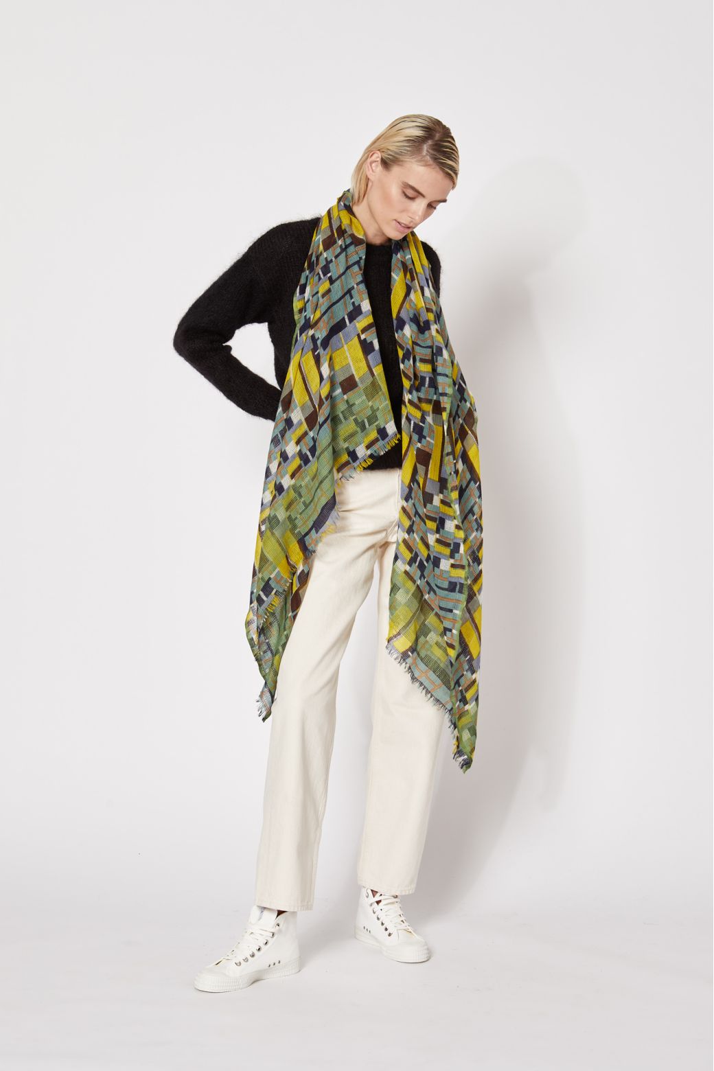 FOULARD OCTAVE FUMÉE