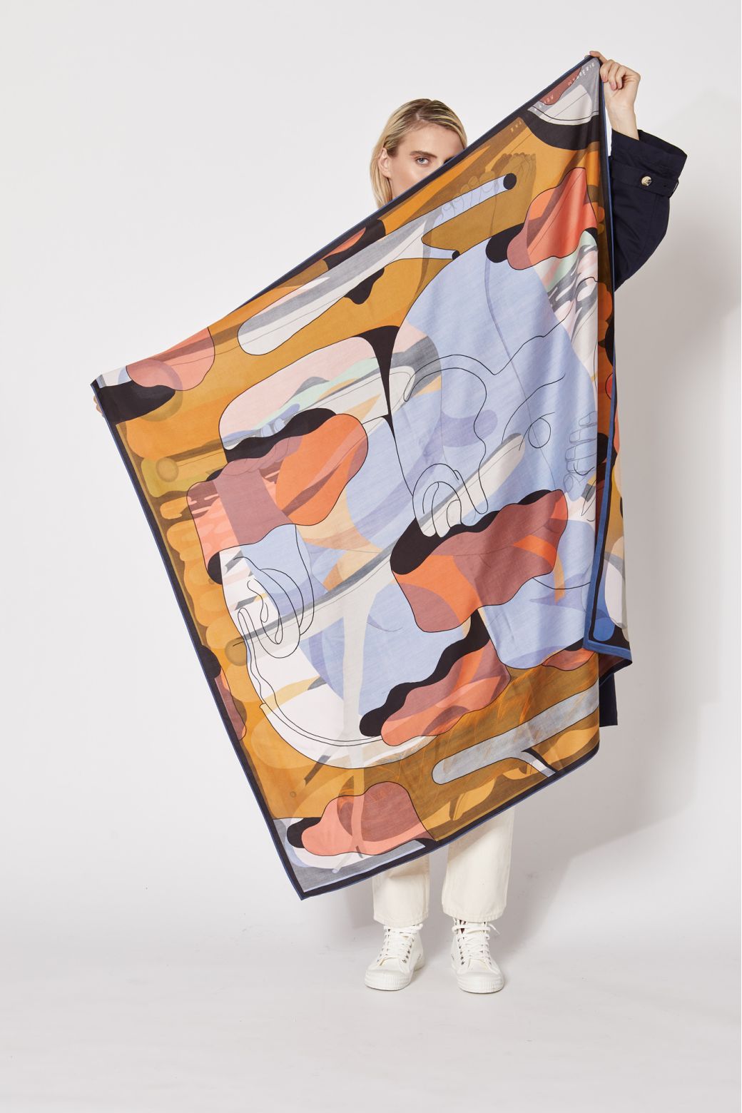 FOULARD CARENA'S ORCHARD ÉLECTRIQUE
