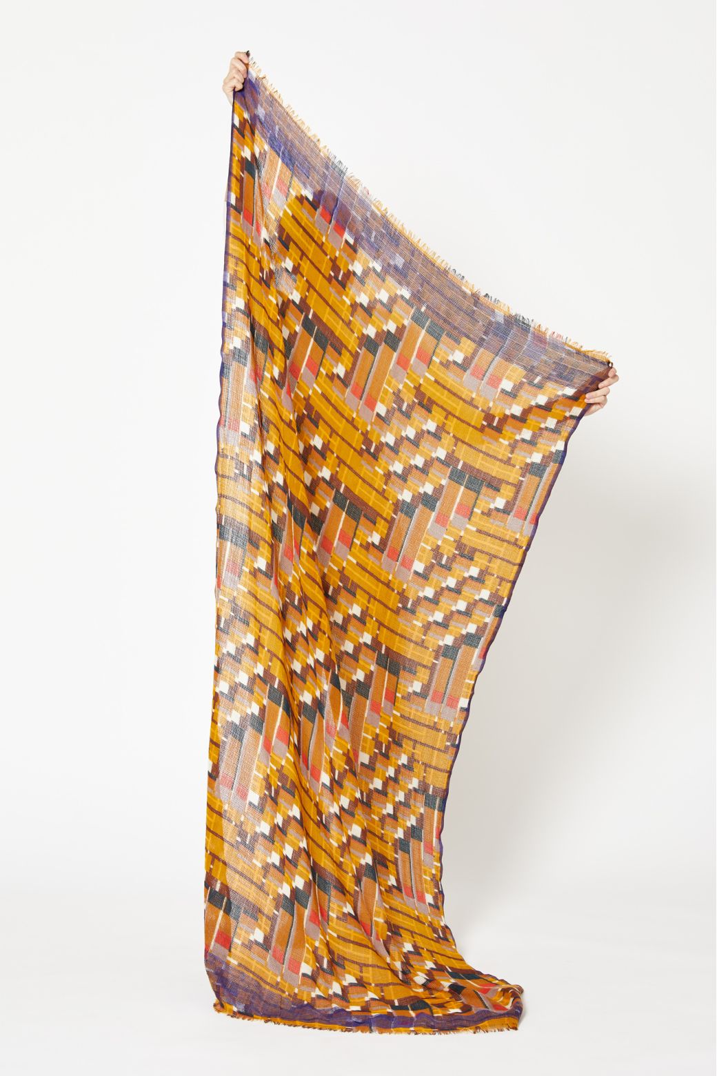 MUSTARD OCTAVE SCARF
