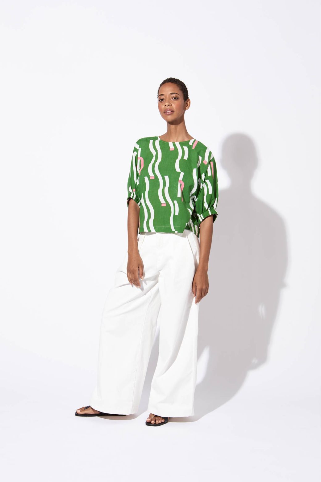 GREEN NICOLE WAVETOP