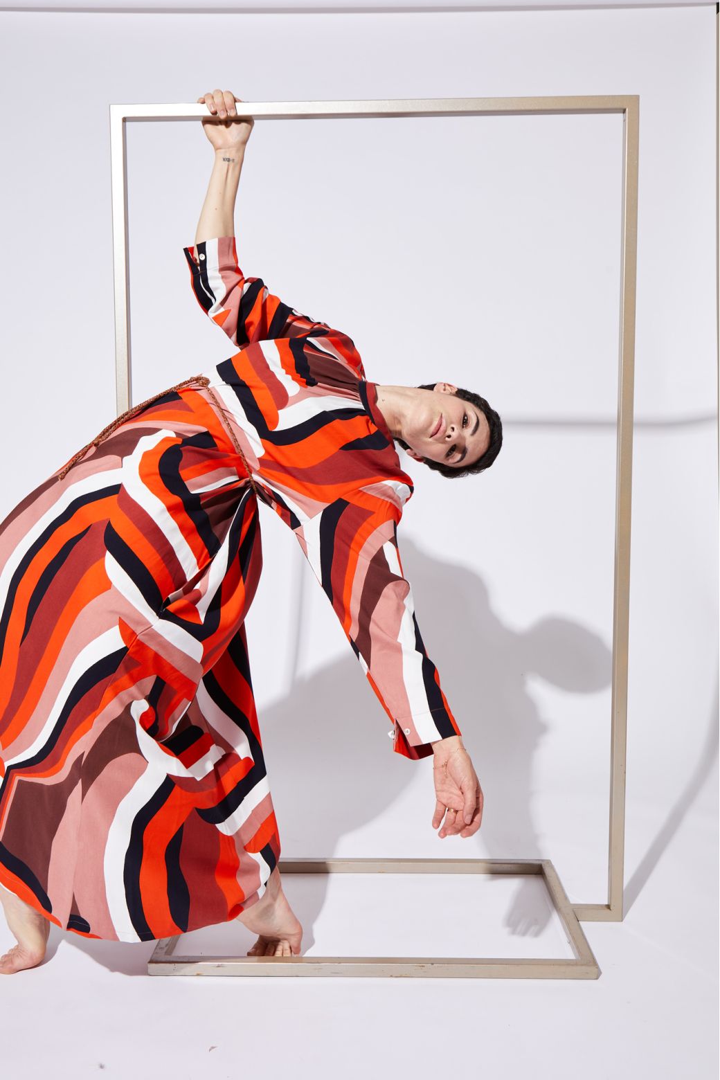 ROBE NARA GAMME VERMILLON