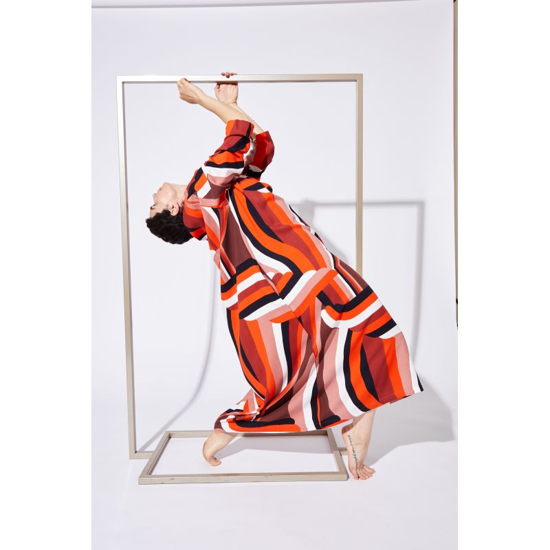 ROBE NARA GAMME VERMILLON