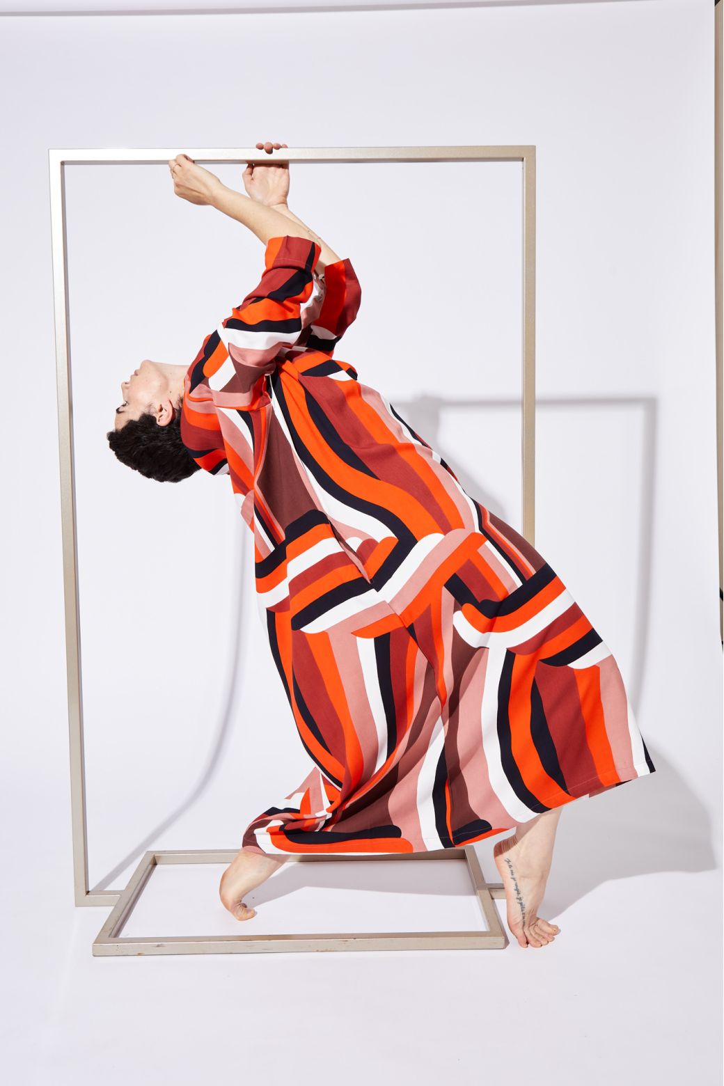 ROBE NARA GAMME VERMILLON