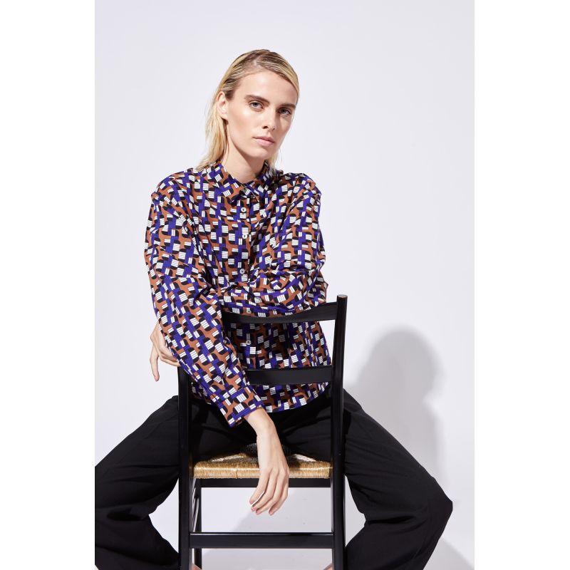 PURPLE ROSALIE TEMPO SHIRT