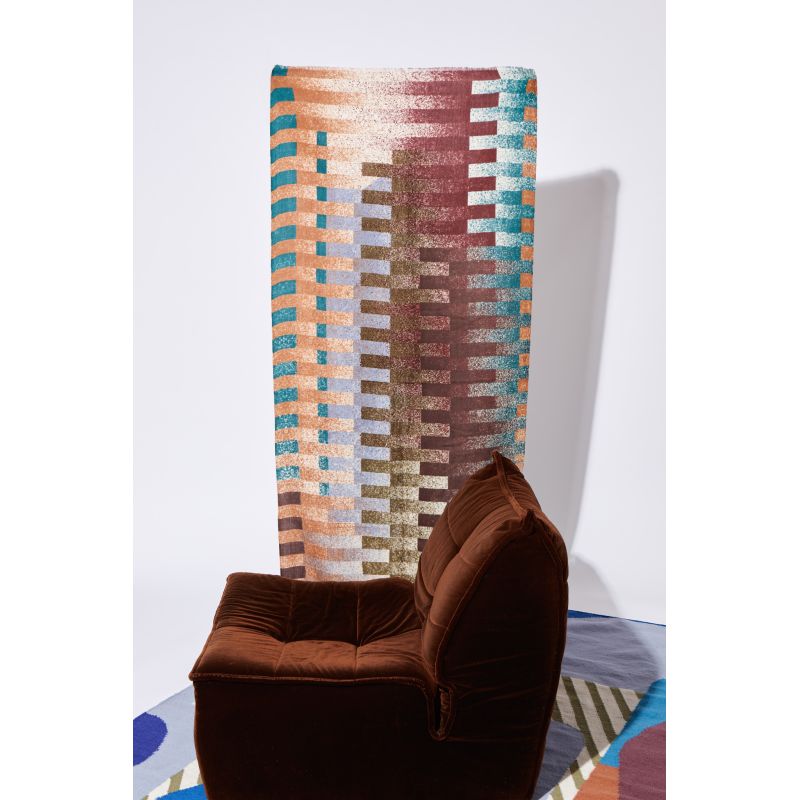 BROWN MUSICAL SCARF