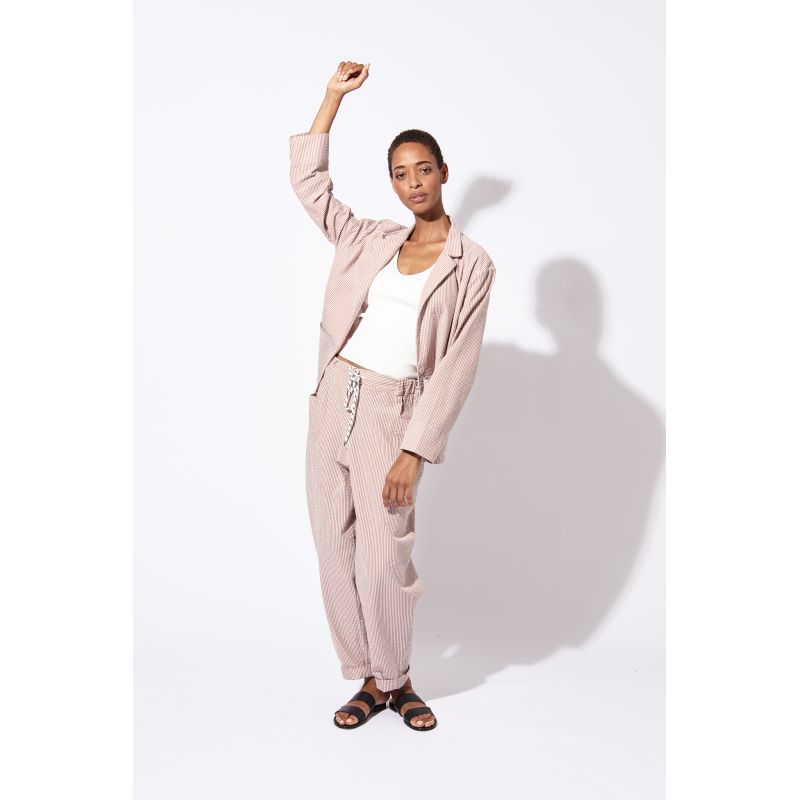 VESTE HARRY MERYL LILAS CARAMEL