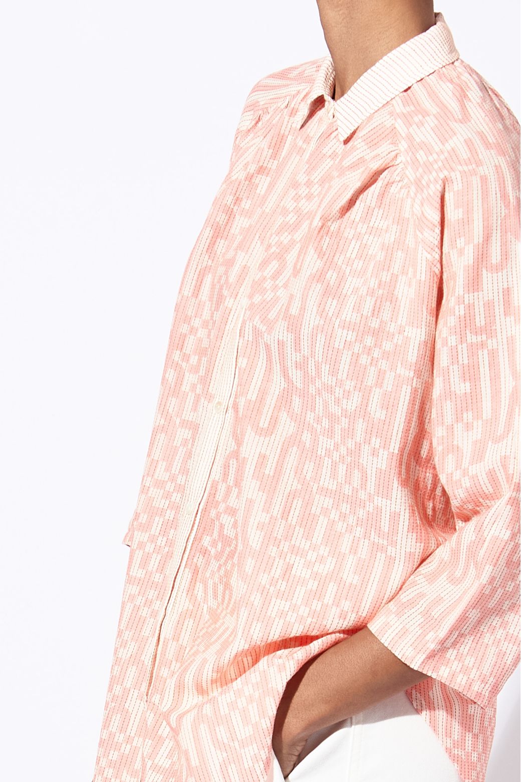 PINK TELMA DAMIER SHIRT
