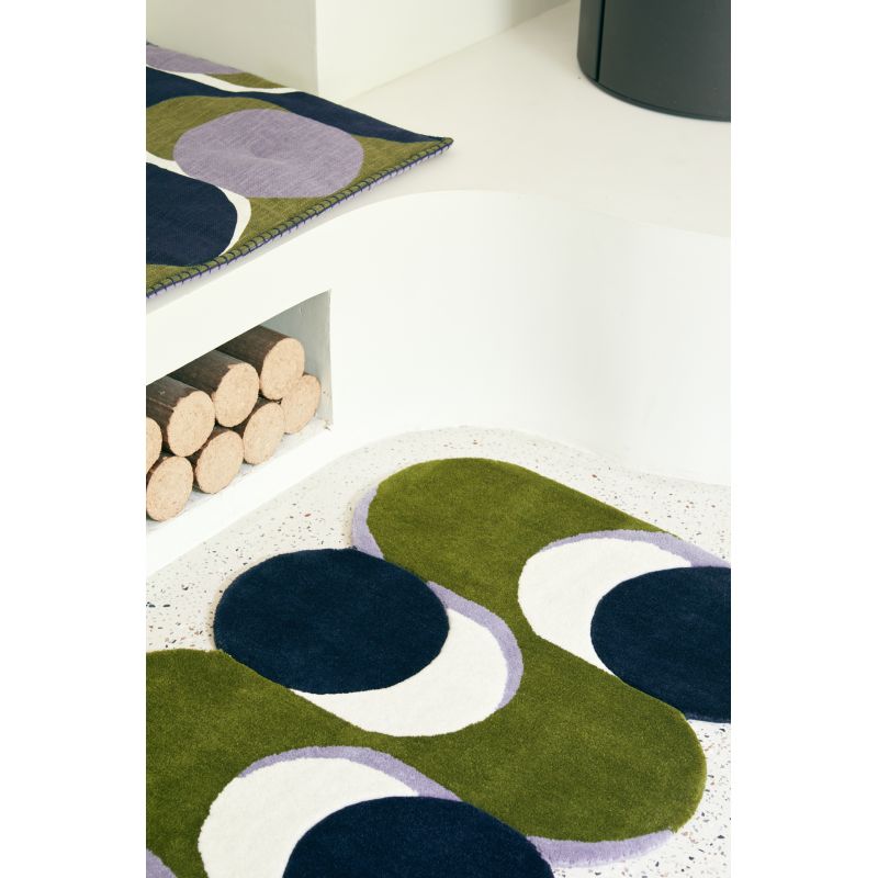 Tapis Nymphe Kaki