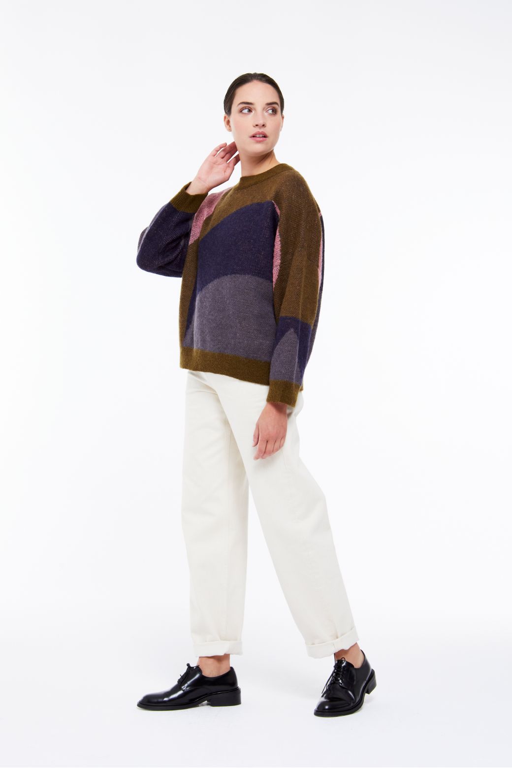 Pull Nina Nymphe Kaki