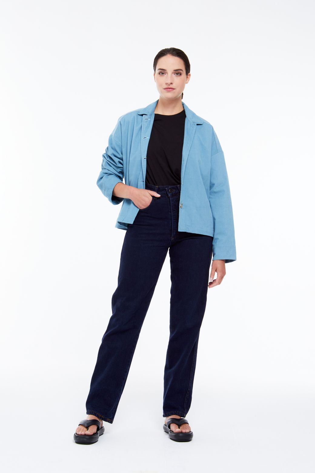 Veste Mina Madone Bleu Gris