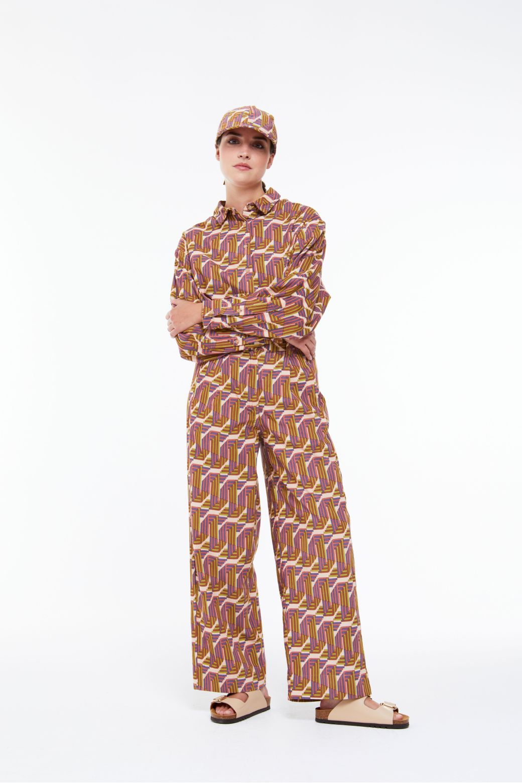 Pantalon Victor Atome Rosewood