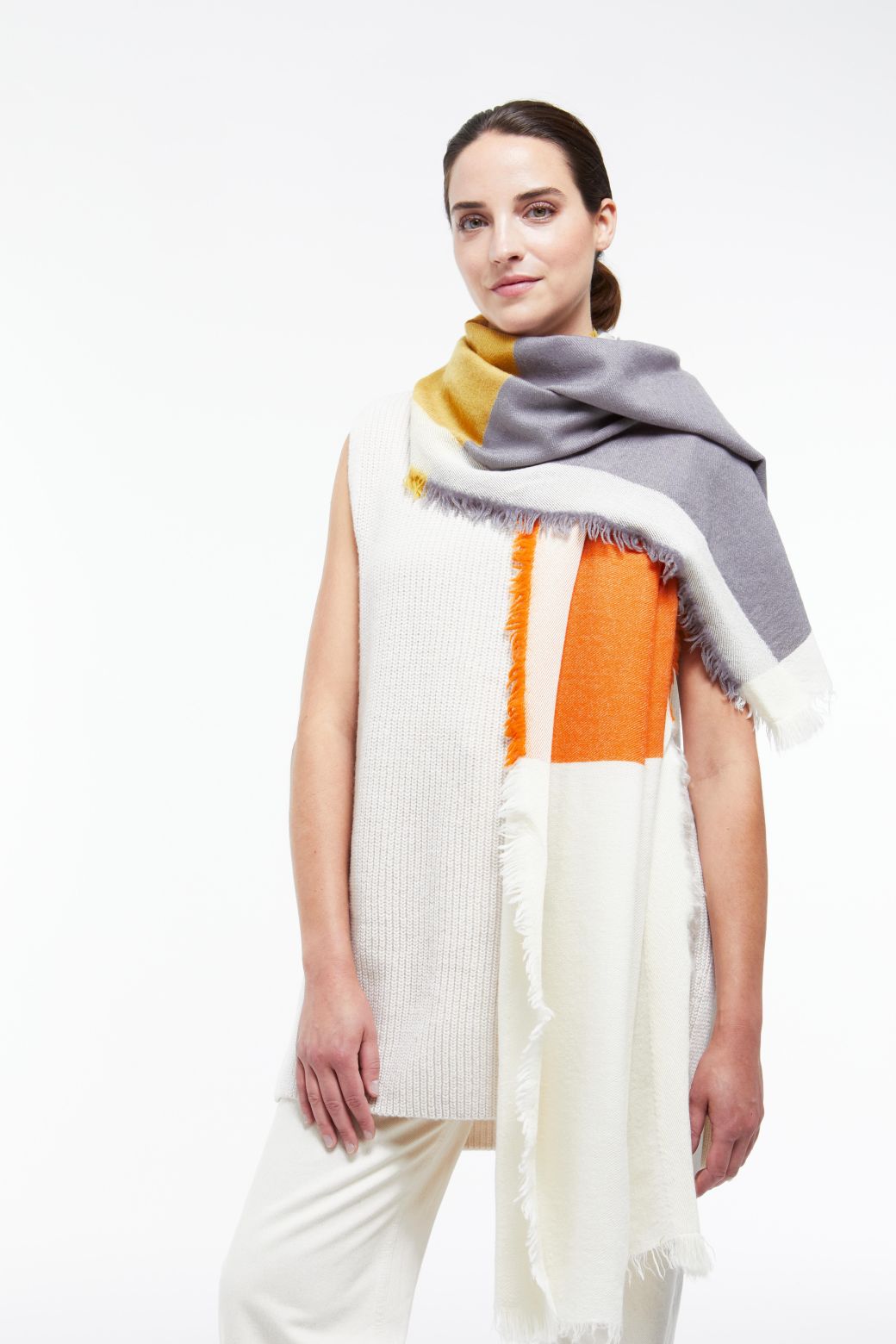 Foulard Suzon Orange Parme