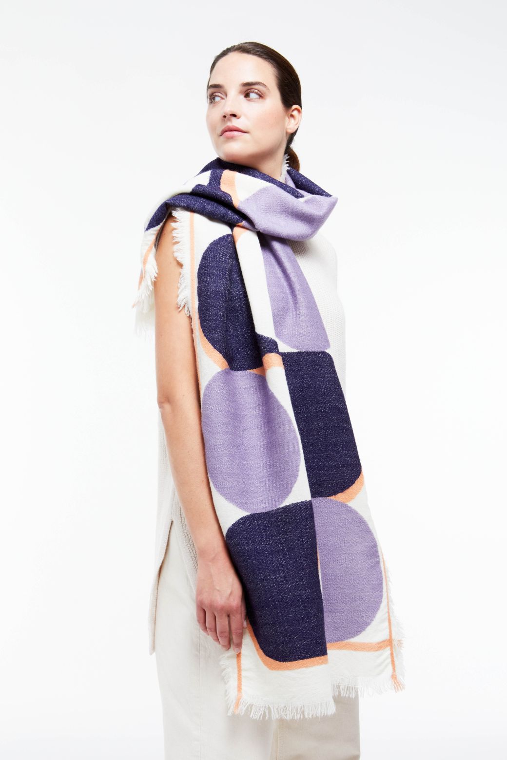 Foulard Nymphe Marine