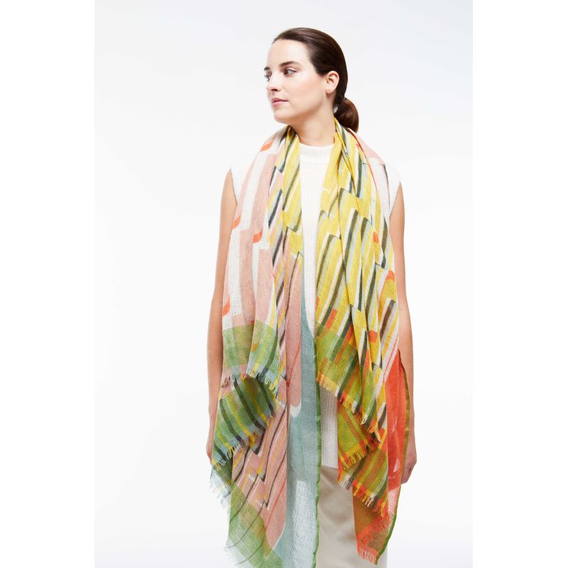 Foulard Céleste Pastel
