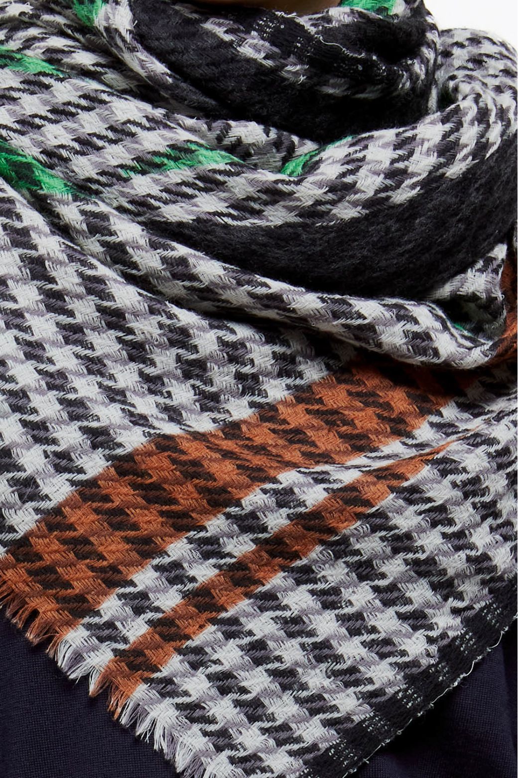 Foulard Décor Noir