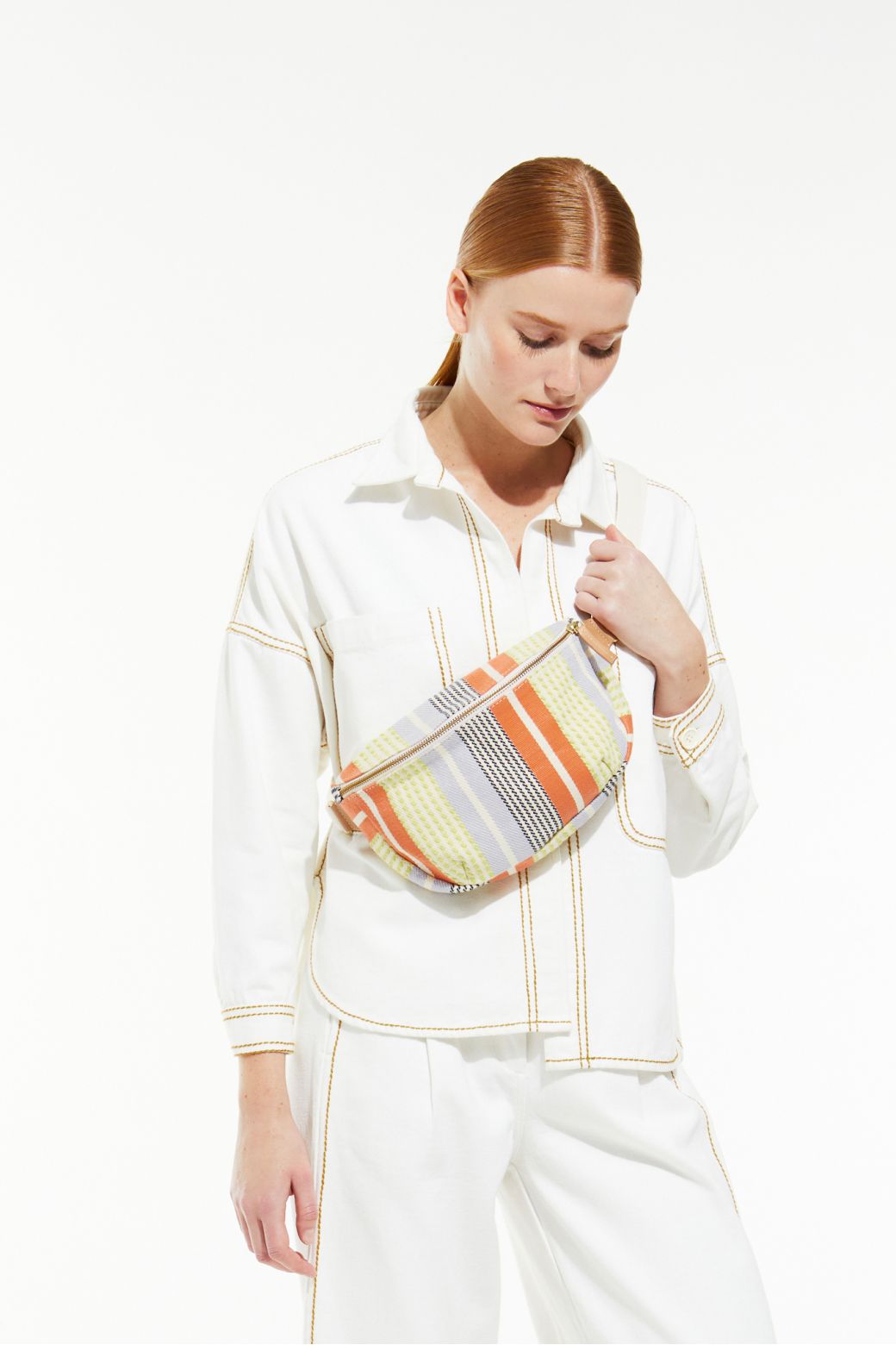 Sac Banane L Chiara Carrare Multico
