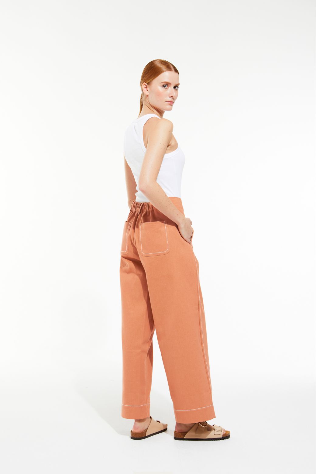 Pantalon Victor Dune Terracotta
