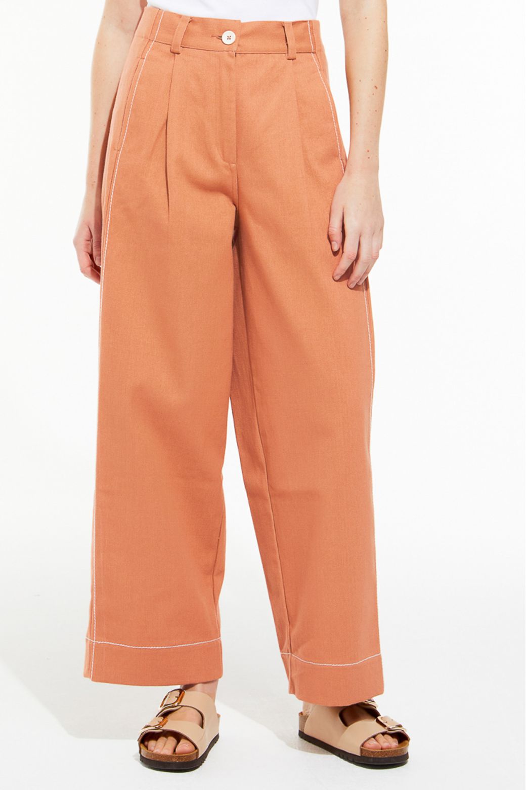Pantalon Victor Dune Terracotta