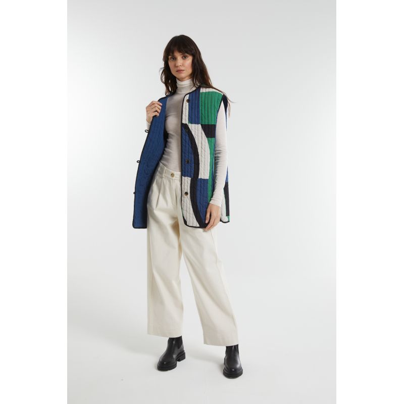 Veste RéversibleHugo Supersonic Bleu Vert