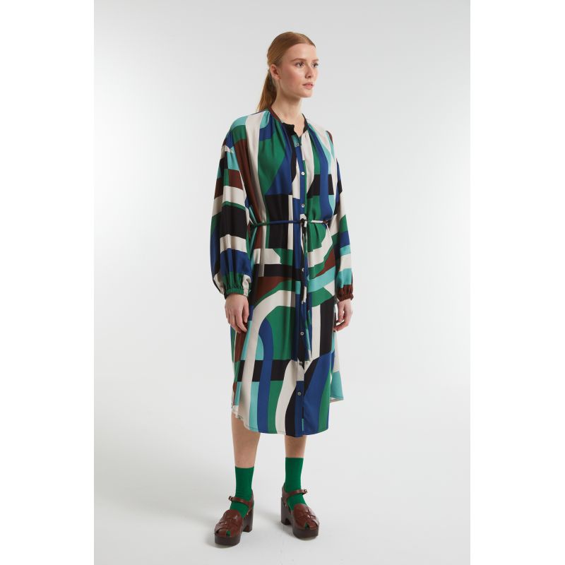 Robe Paradis Supersonic Bleu Vert