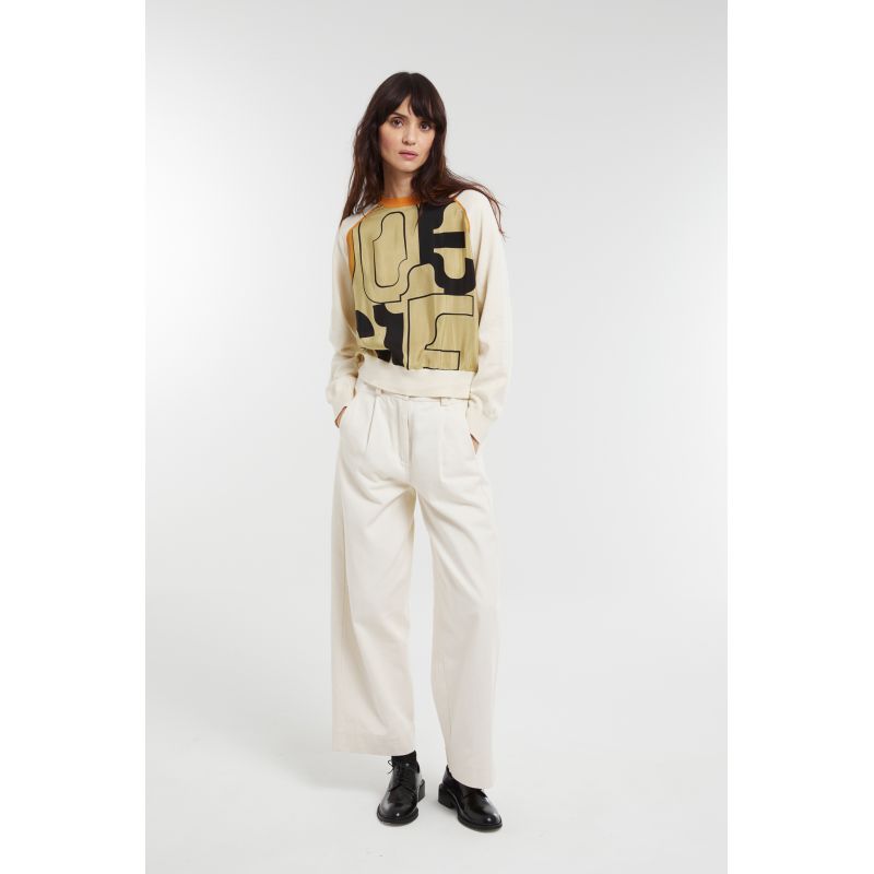 Pull Olympe Lyrique Craie