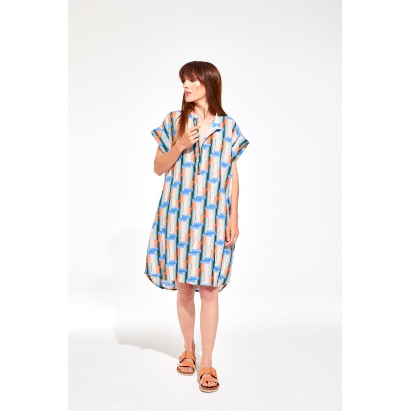 Robe Syracuse Echo Bleu