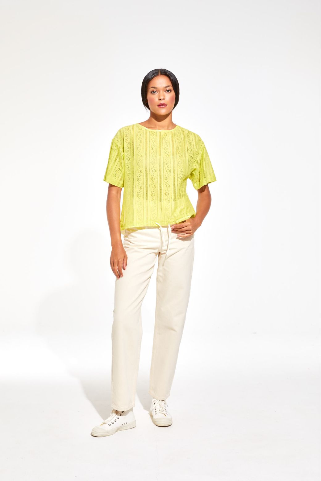 Top Livia Burano Lime