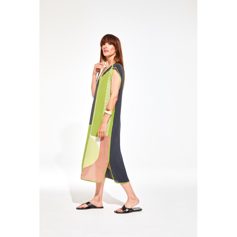 Robe Raf Abstract Lime