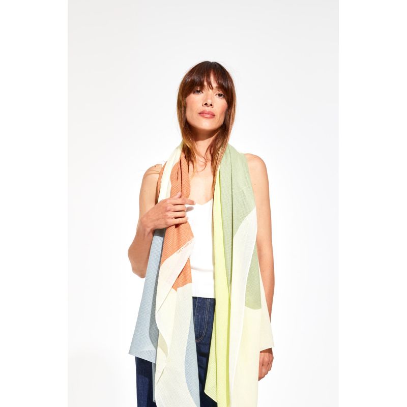 Foulard Galet Pastel