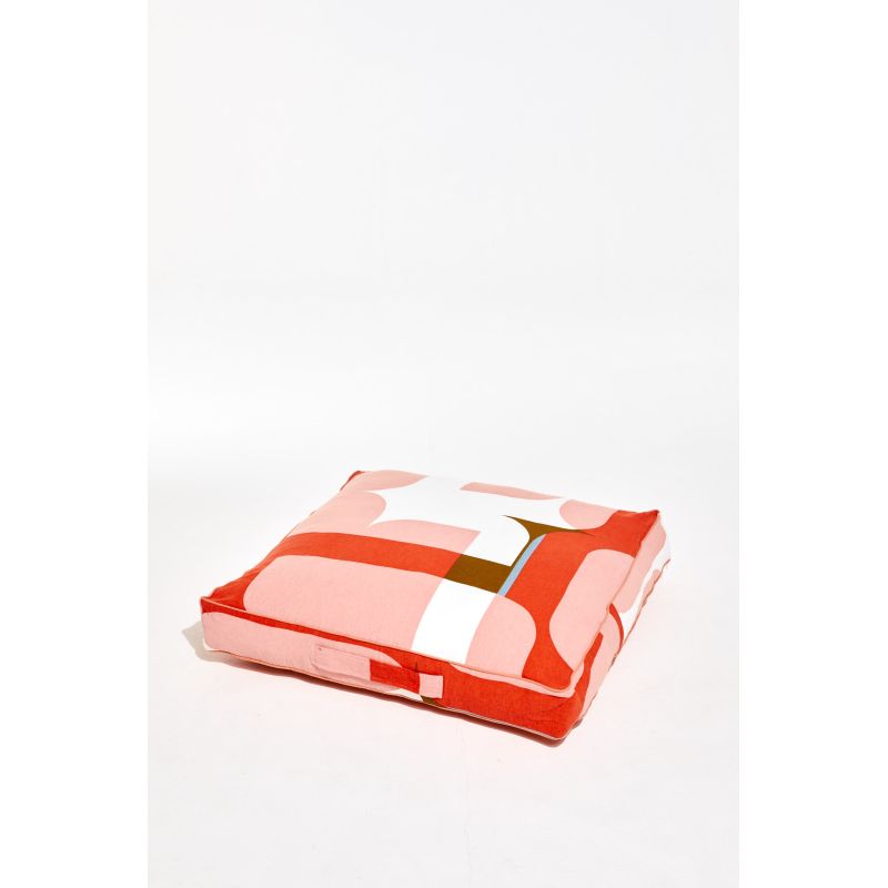 Coussin De Sol Chance Orange 80/80/12Cm