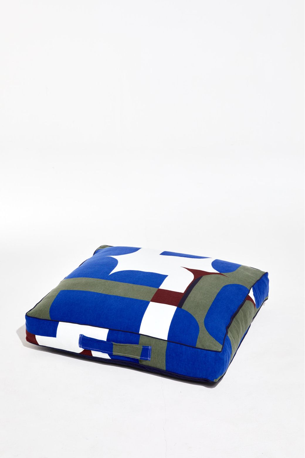 Chance Blue Floor Cushion 80/80/12Cm