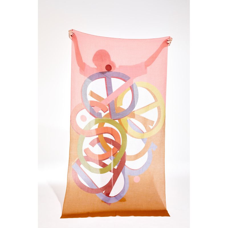 Foulard Icone Blush