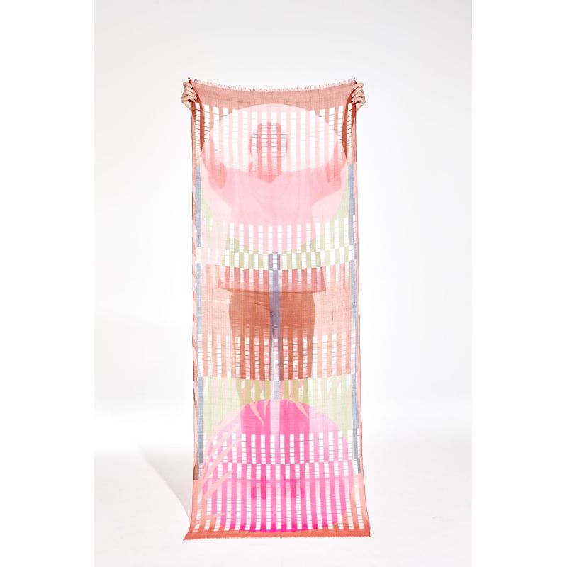 Foulard Phoenix Blush