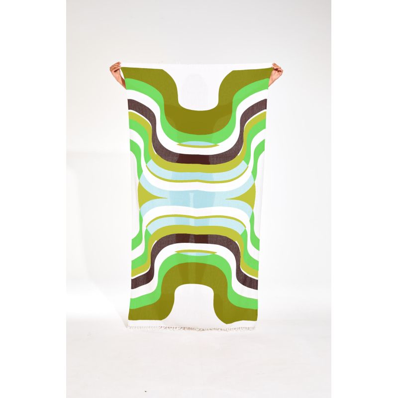 Drap De Plage Halo Kaki