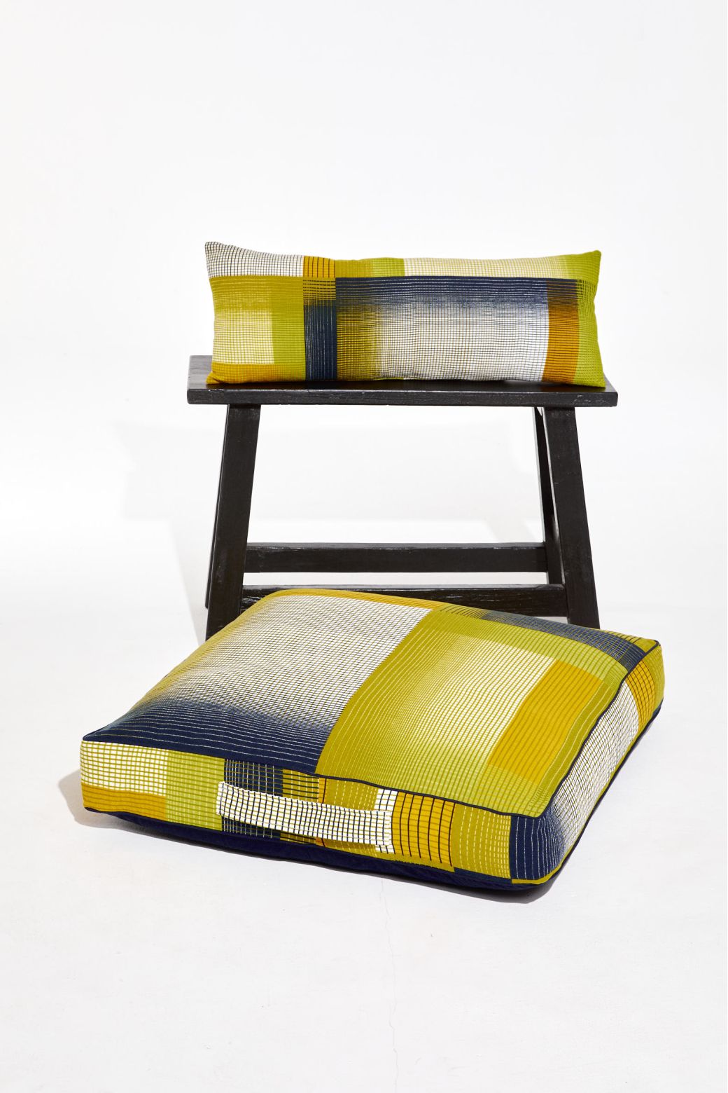 Echo Lime Floor Cushion 80/80/12Cm