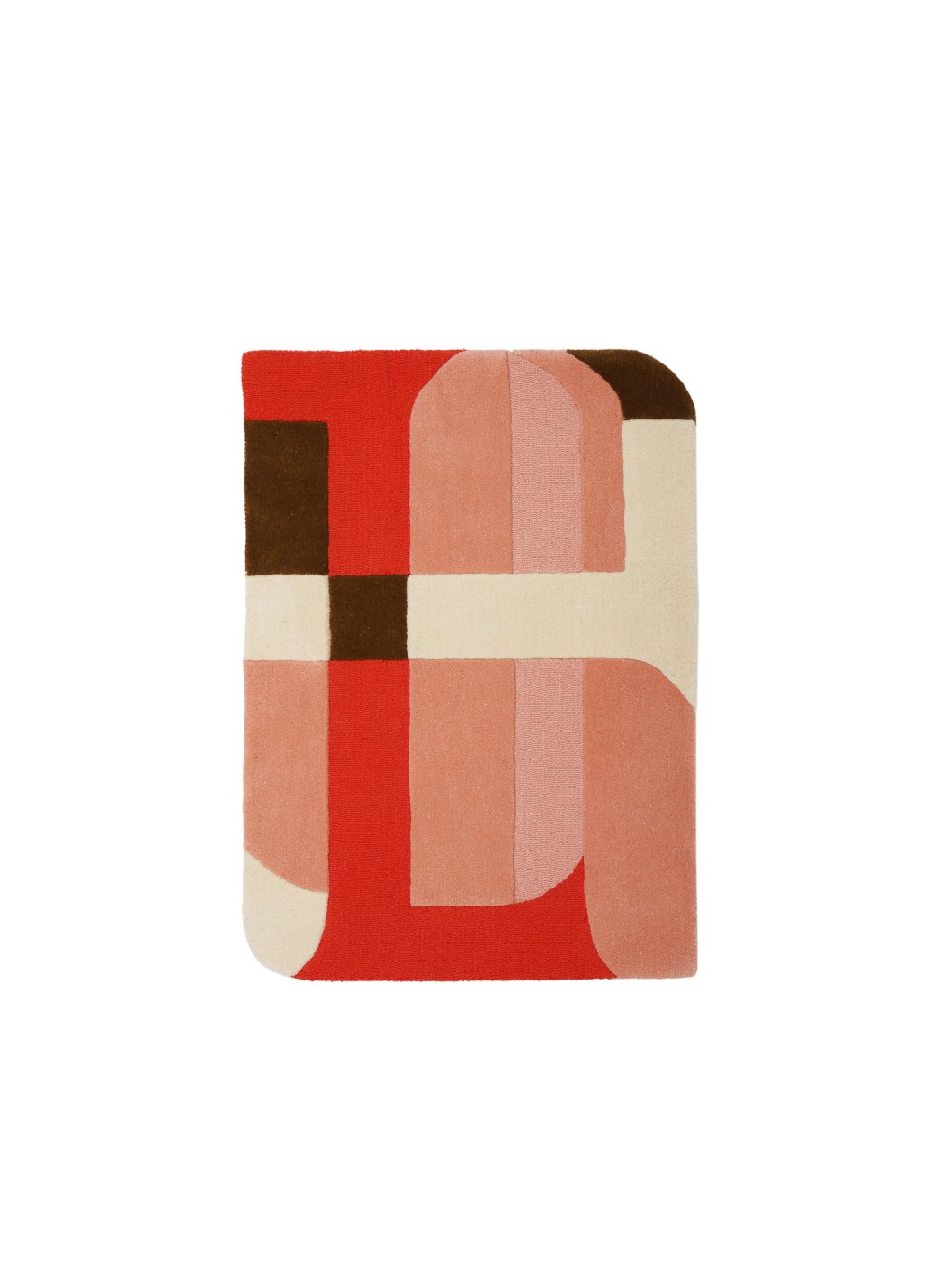 Small Calice Pink Rug 80x120 | Mapoésie Paris