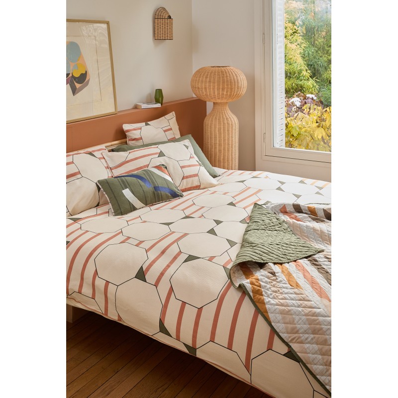 Housse de couette Solaire Beige