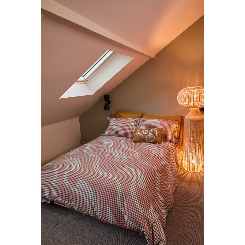 Duvet Set Vichy Pink