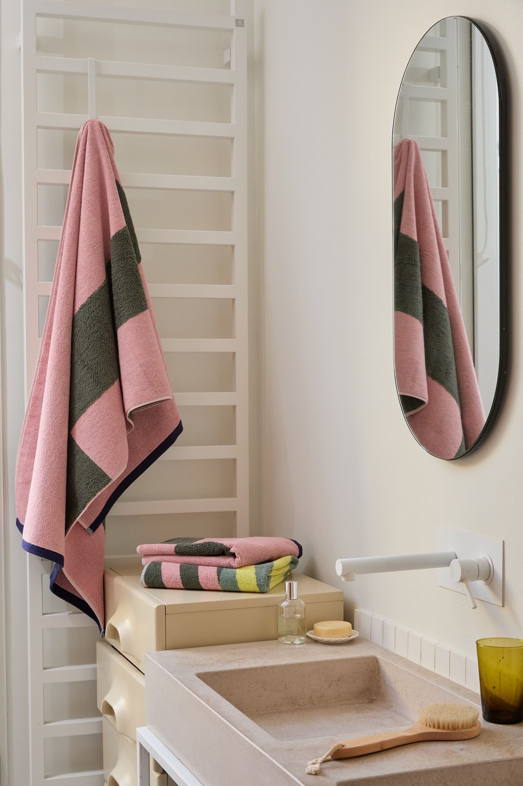 Towel Fragment Pink