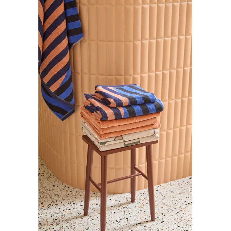 Towel Diagonal Brown