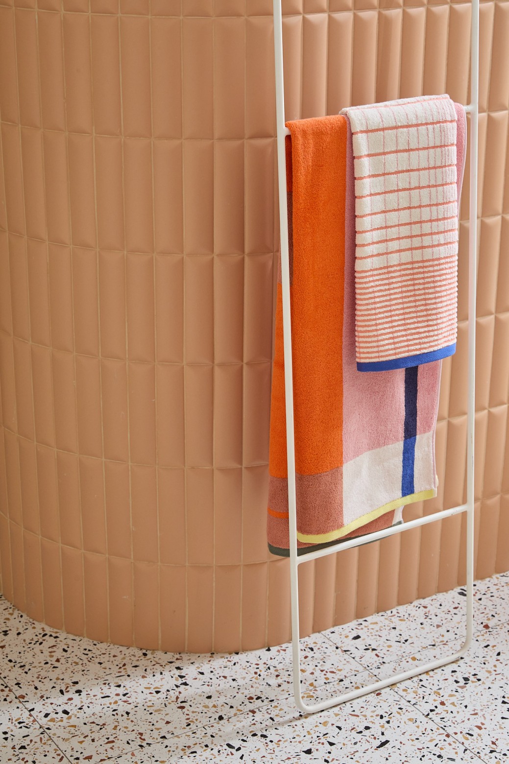 Towel Colorblock Pink