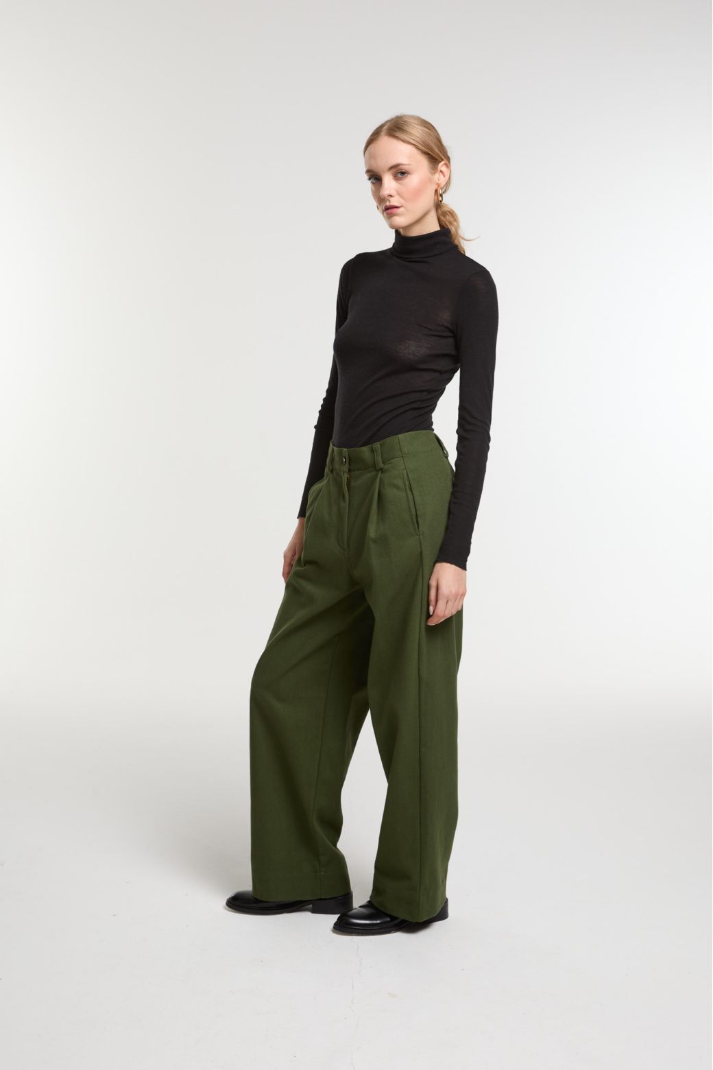 Pantalon VictorCosmos Kaki Uni