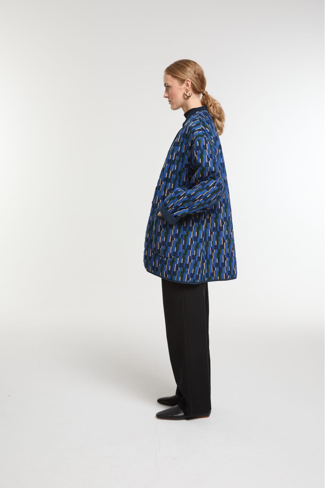 Manteau Gustave Mystere Bleu